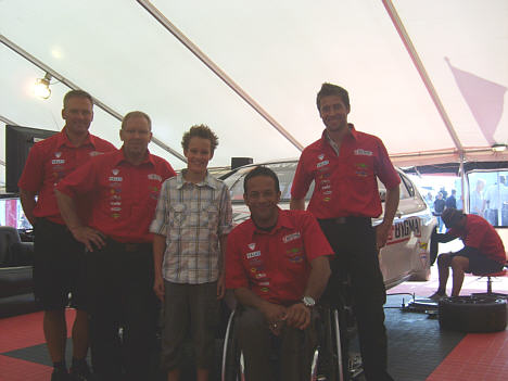 Andreas & Jason Watt sammen med DTC teamet.